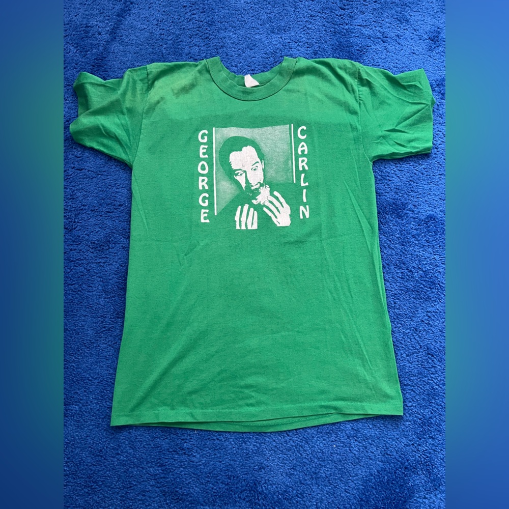 Vintage George Carlin "Simon Says Go F*ck Yourself" T-shirt, Sz Large